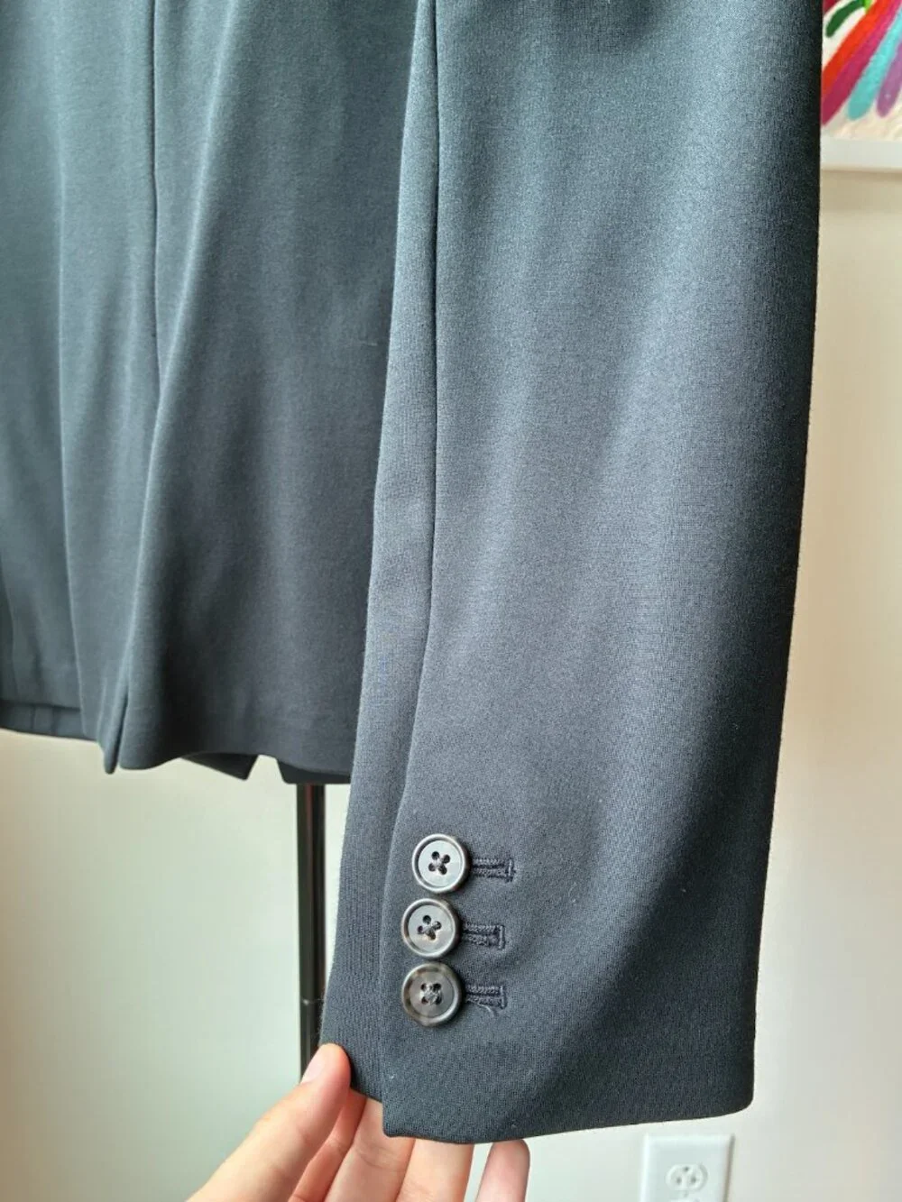 J. Crew Black Devon Blazer in Ponte - Size 8
